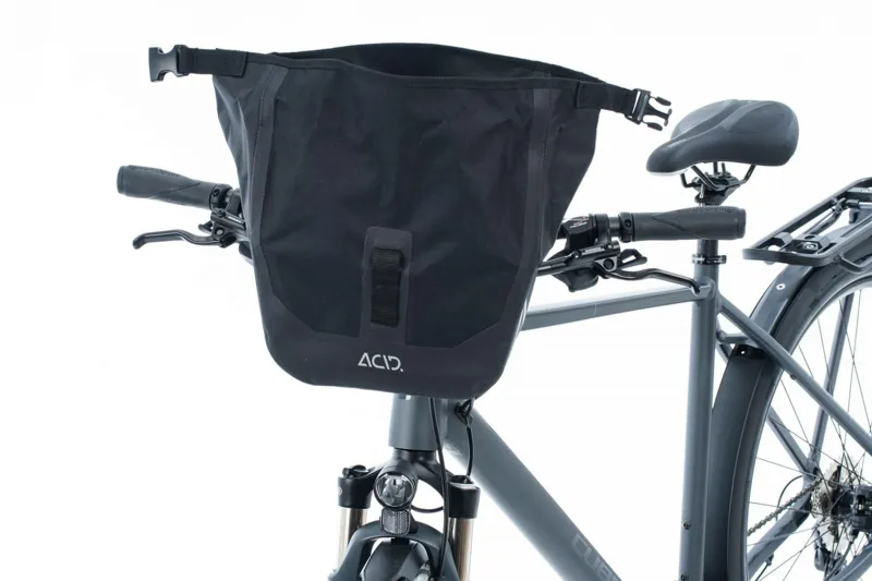 Acid Travlr 6L Handlebar Bag in Black-3